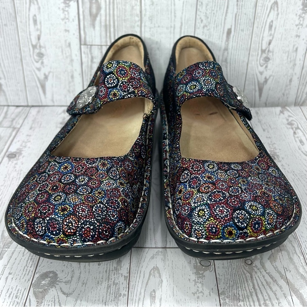 Alegria Paloma Wallflower US Size 11.5/12 (EU Size 42) Mary Jane Type Shoes - Picture 2 of 14